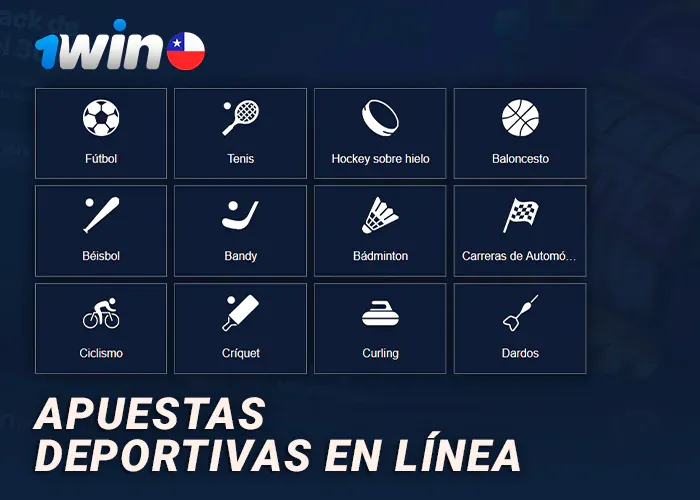 Disciplinas del libro deportivo de 1win